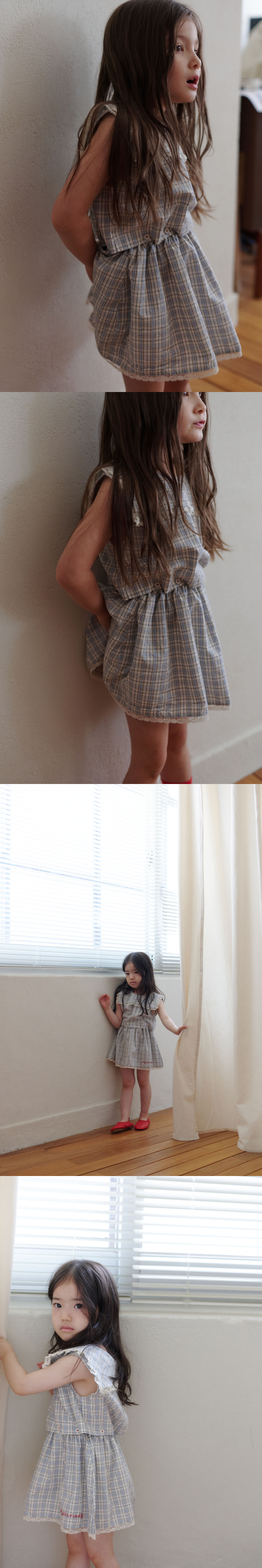 Jejeunosity - Korean Children Fashion - #kidzfashiontrend - Slit One-piece - 5