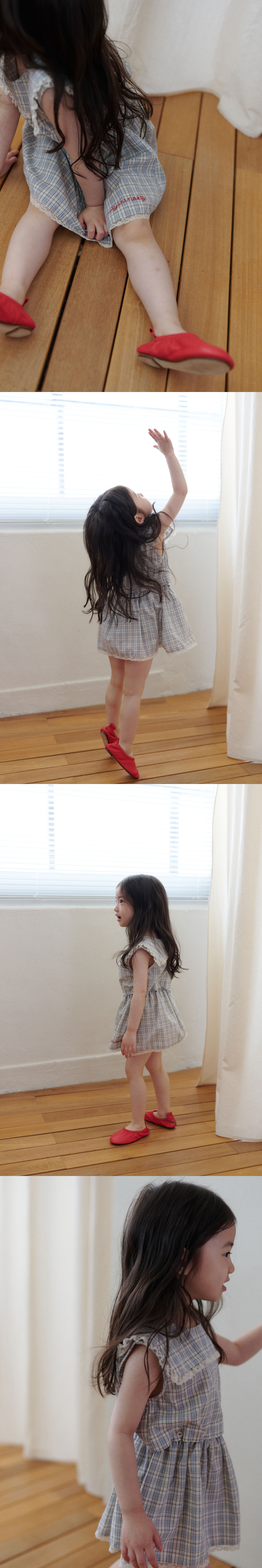 Jejeunosity - Korean Children Fashion - #littlefashionista - Slit One-piece - 7