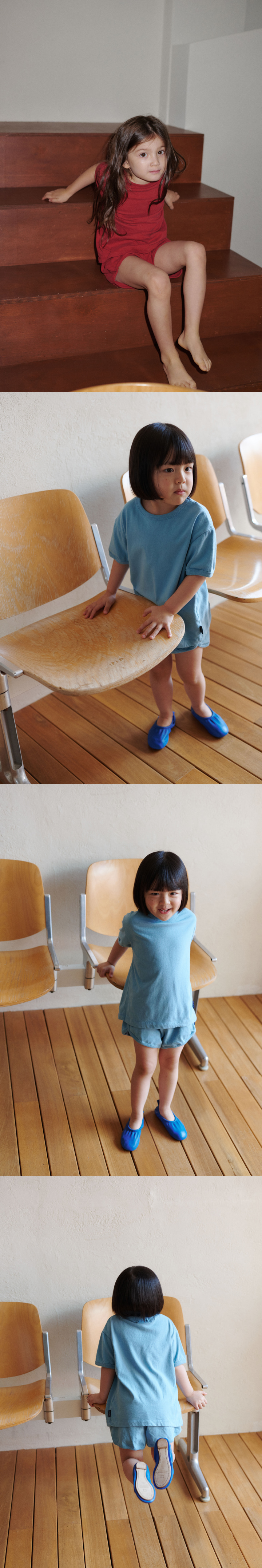 Jejeunosity - Korean Children Fashion - #minifashionista - Red Blue Tee - 6