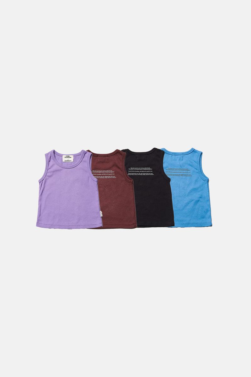 Jejeunosity - Korean Children Fashion - #minifashionista - Friends Sleeveless