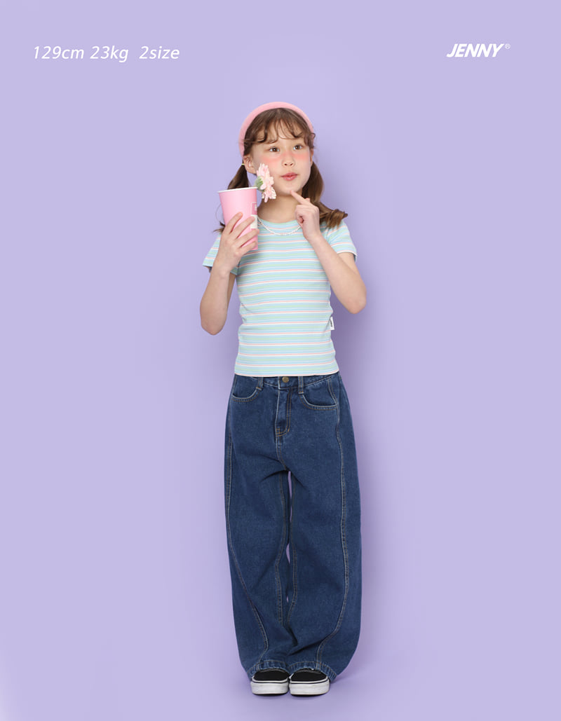 Jenny Basic - Korean Children Fashion - #discoveringself - Nemo Striped Tee - 3