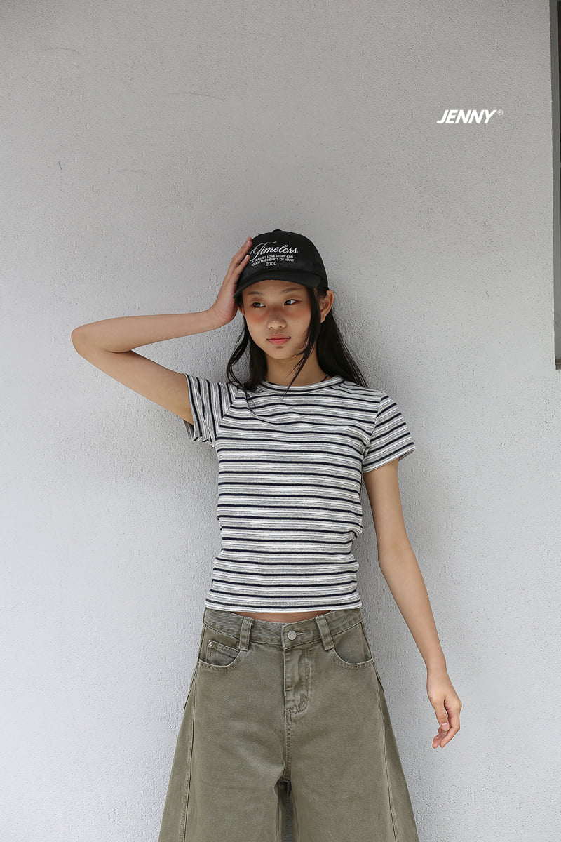Jenny Basic - Korean Children Fashion - #kidsstore - Nemo Striped Tee - 6