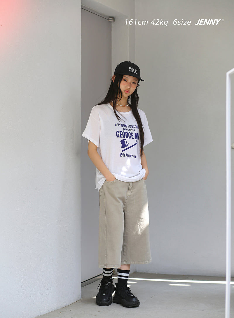 Jenny Basic - Korean Children Fashion - #kidsstore - Basic Logo Tee - 3