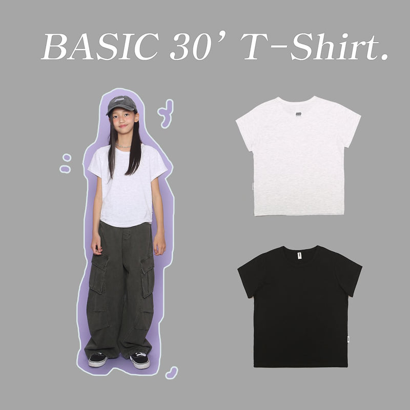 Jenny Basic - Korean Children Fashion - #kidsstore - 30 Basic Tee