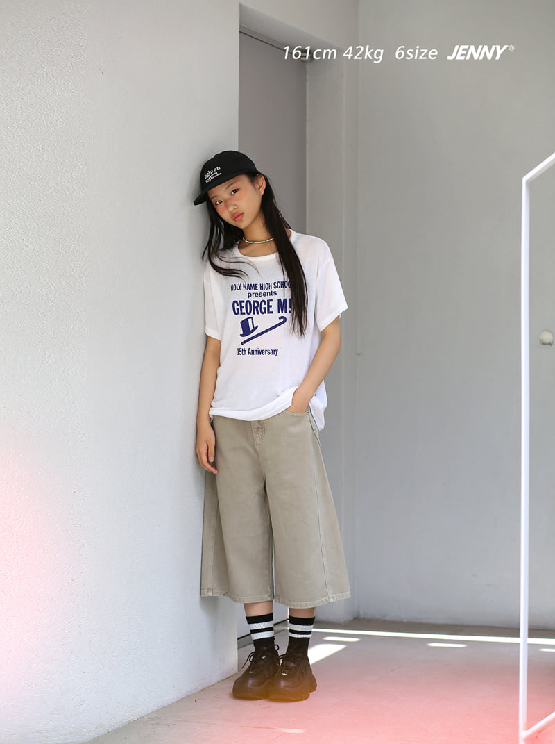 Jenny Basic - Korean Children Fashion - #kidsstore - Basic Logo Tee - 4