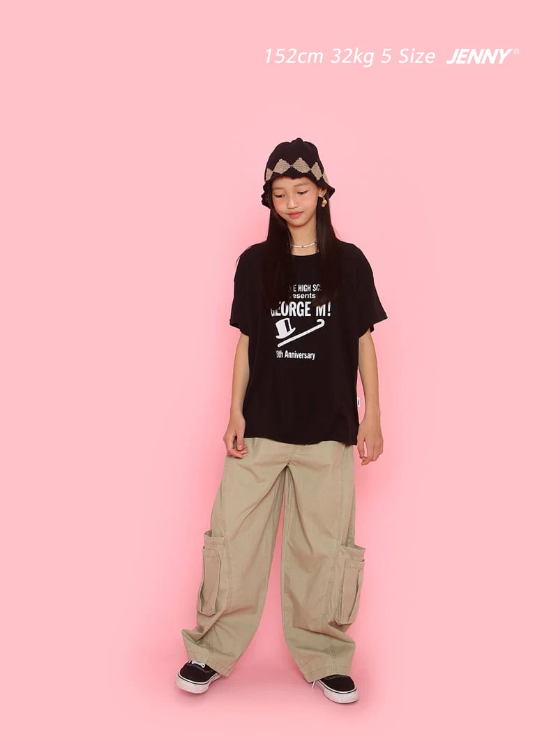 Jenny Basic - Korean Children Fashion - #prettylittlegirls - Basic Logo Tee - 9