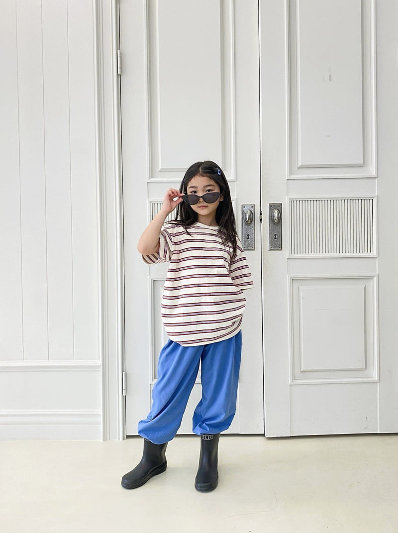 Jermaine - Korean Children Fashion - #childofig - Close Striped Tee - 12