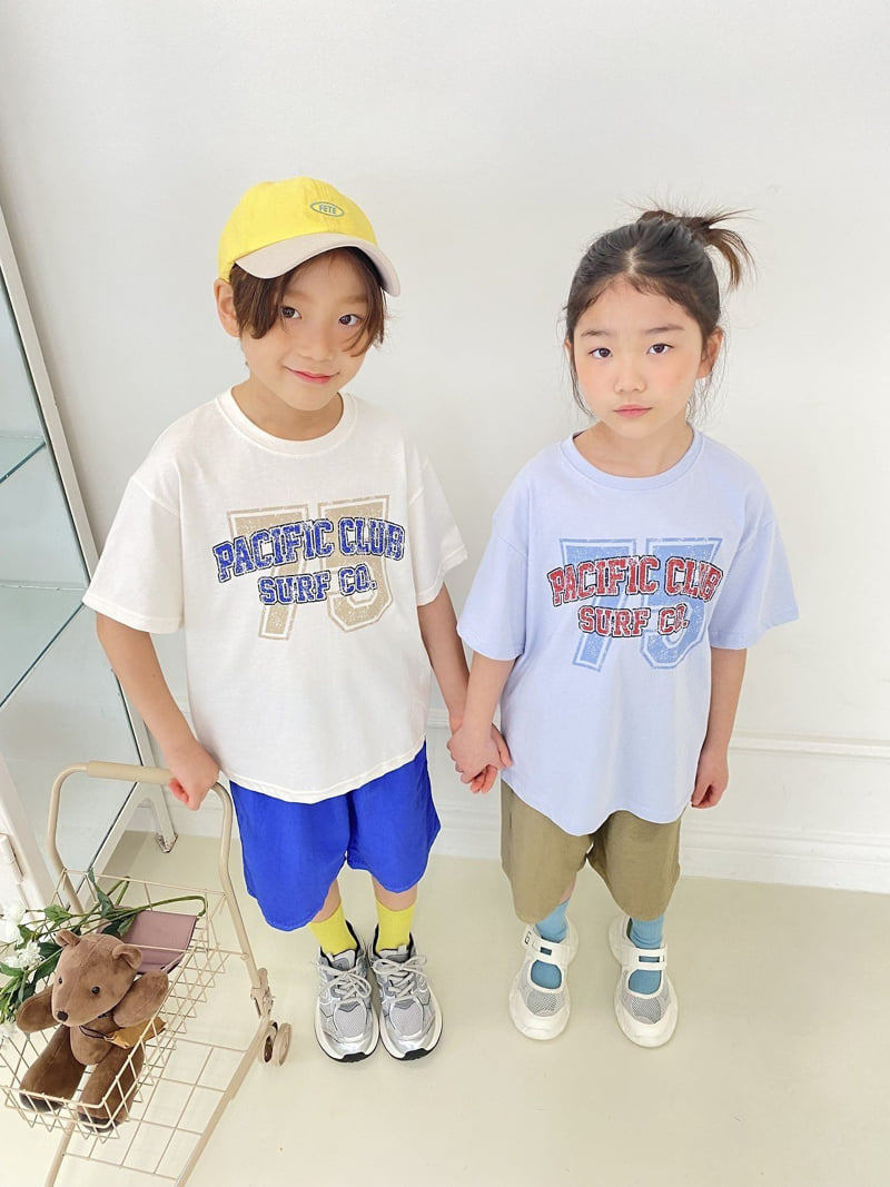 Jermaine - Korean Children Fashion - #designkidswear - Pacific Club Tee - 4