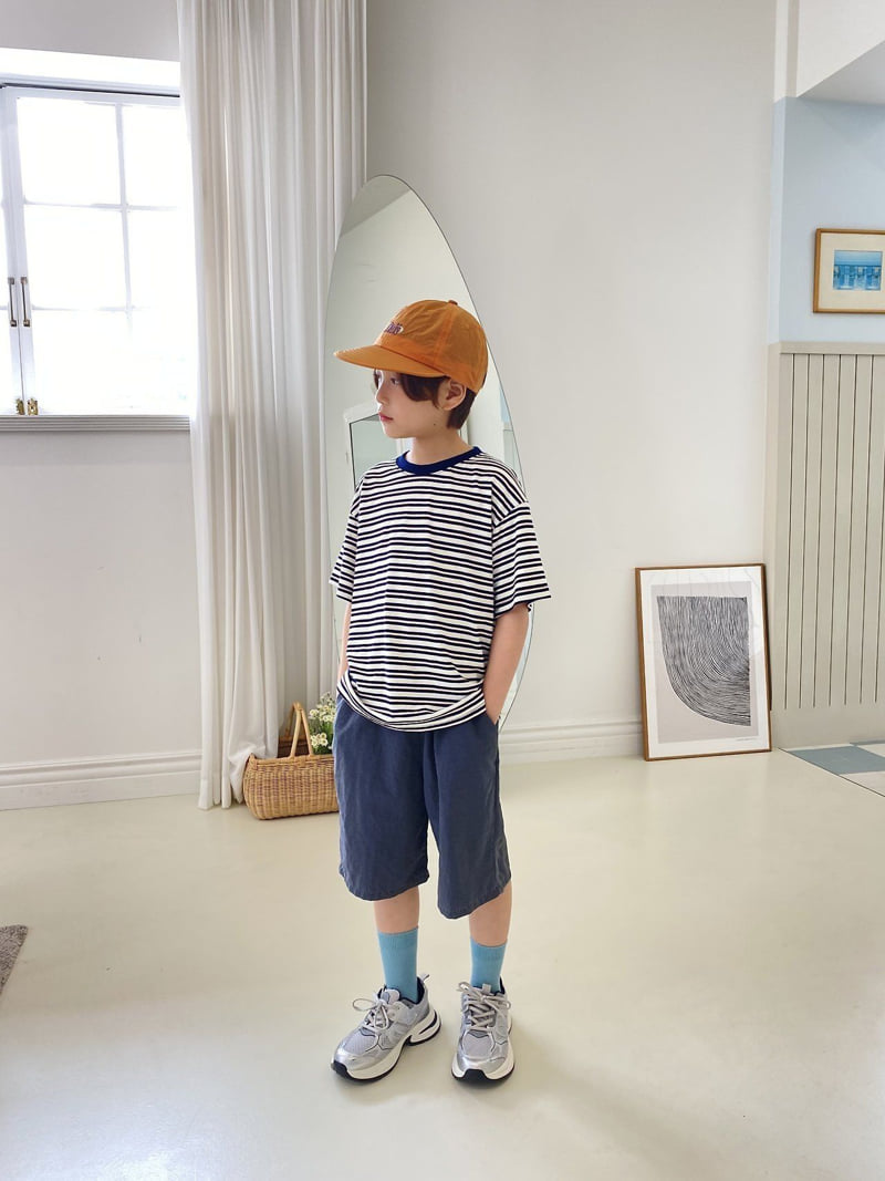 Jermaine - Korean Children Fashion - #discoveringself - Vintage Striped Tee - 3