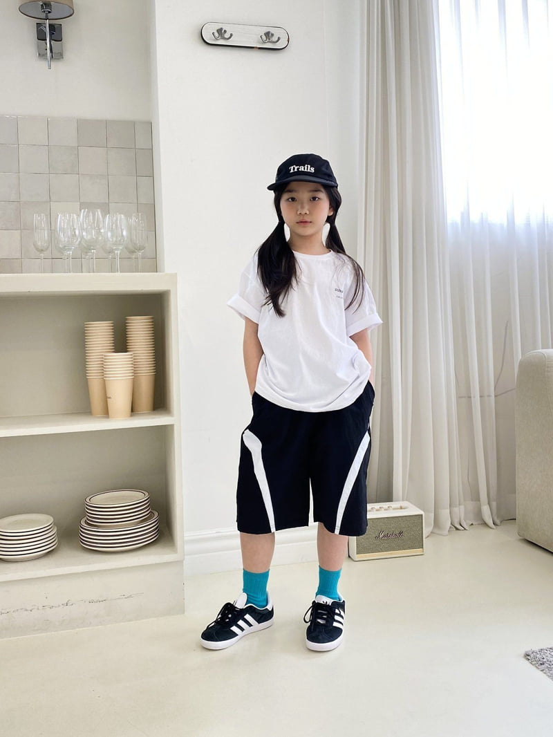 Jermaine - Korean Children Fashion - #kidsshorts - Point Line Pants - 8