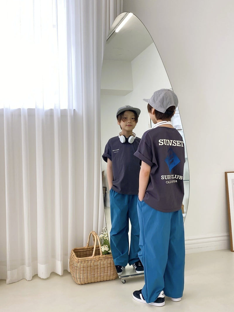 Jermaine - Korean Children Fashion - #kidsstore - Sunset Yacht Tee - 12