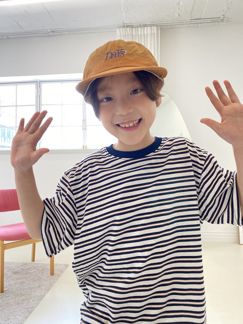 Jermaine - Korean Children Fashion - #littlefashionista - Vintage Striped Tee - 9