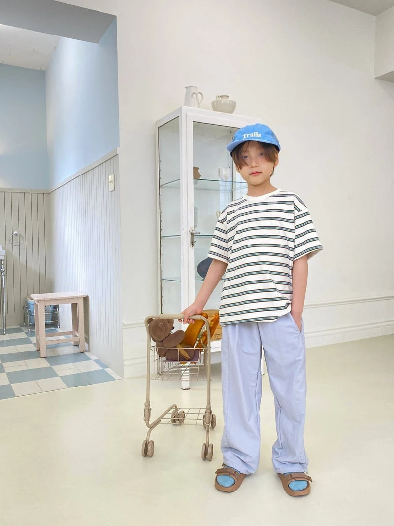 Jermaine - Korean Children Fashion - #magicofchildhood - Close Striped Tee - 8