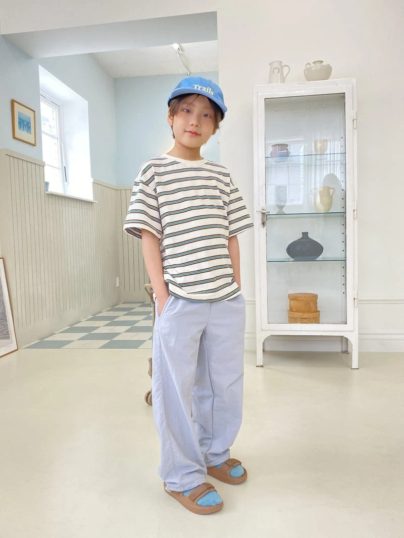 Jermaine - Korean Children Fashion - #minifashionista - Close Striped Tee - 9