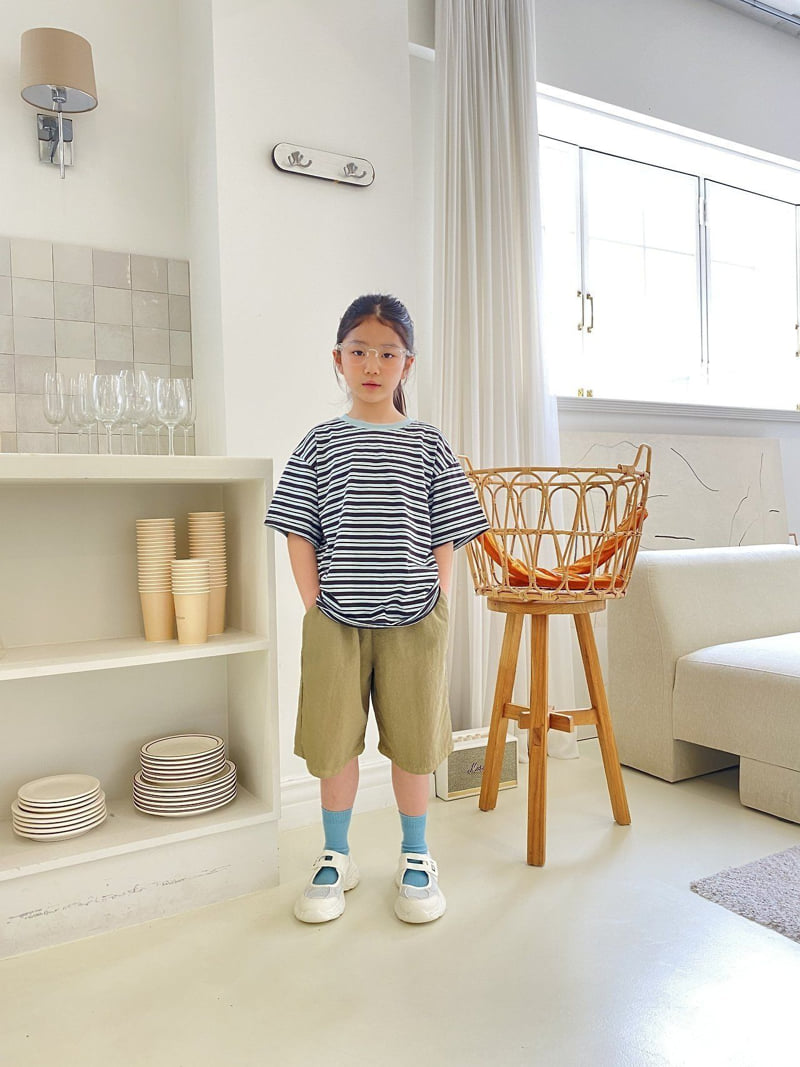 Jermaine - Korean Children Fashion - #minifashionista - Vintage Striped Tee - 11