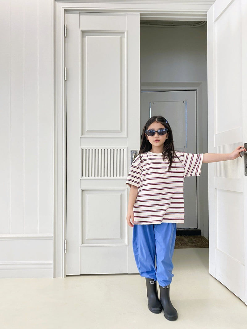 Jermaine - Korean Children Fashion - #prettylittlegirls - Close Striped Tee - 10