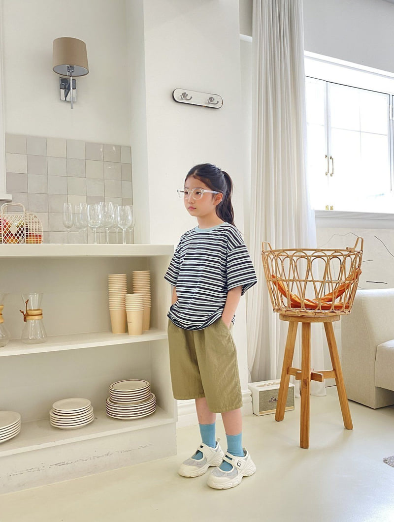 Jermaine - Korean Children Fashion - #prettylittlegirls - Vintage Striped Tee - 12