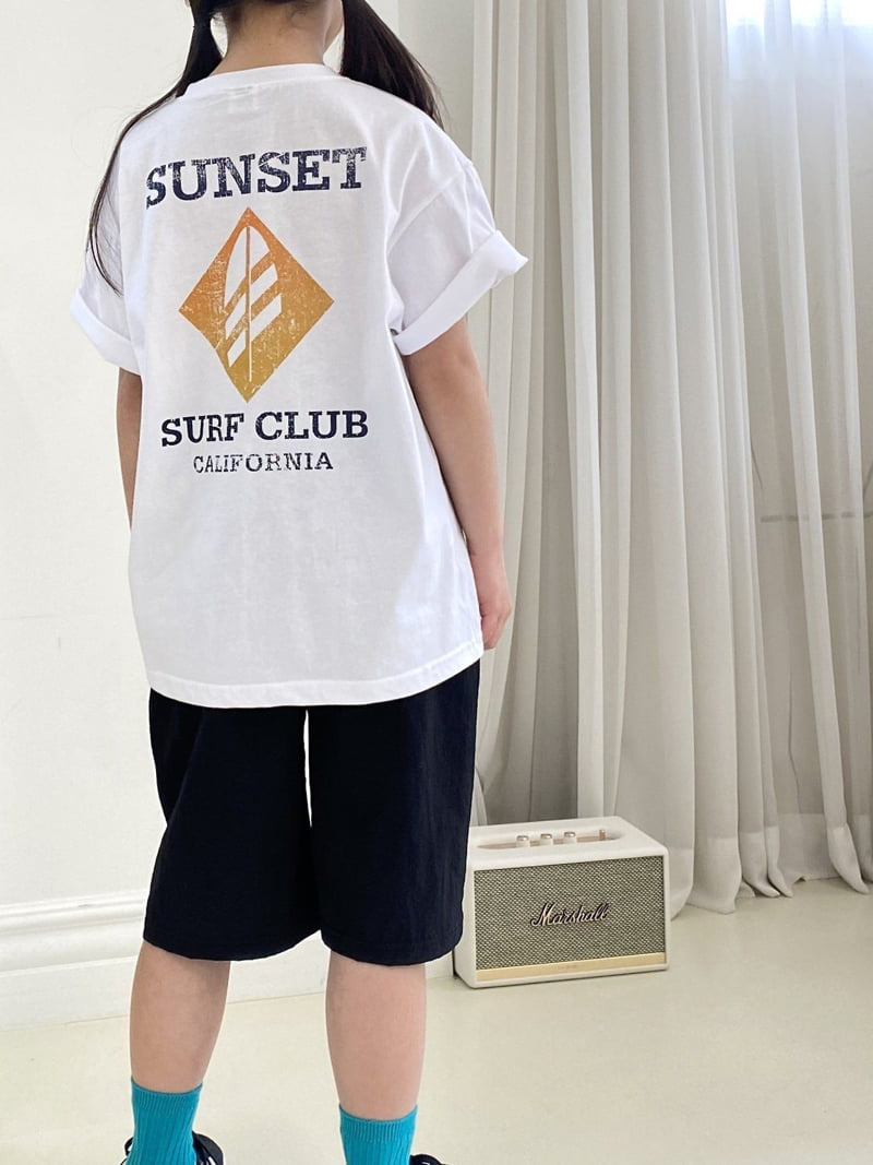 Jermaine - Korean Children Fashion - #todddlerfashion - Sunset Yacht Tee - 3