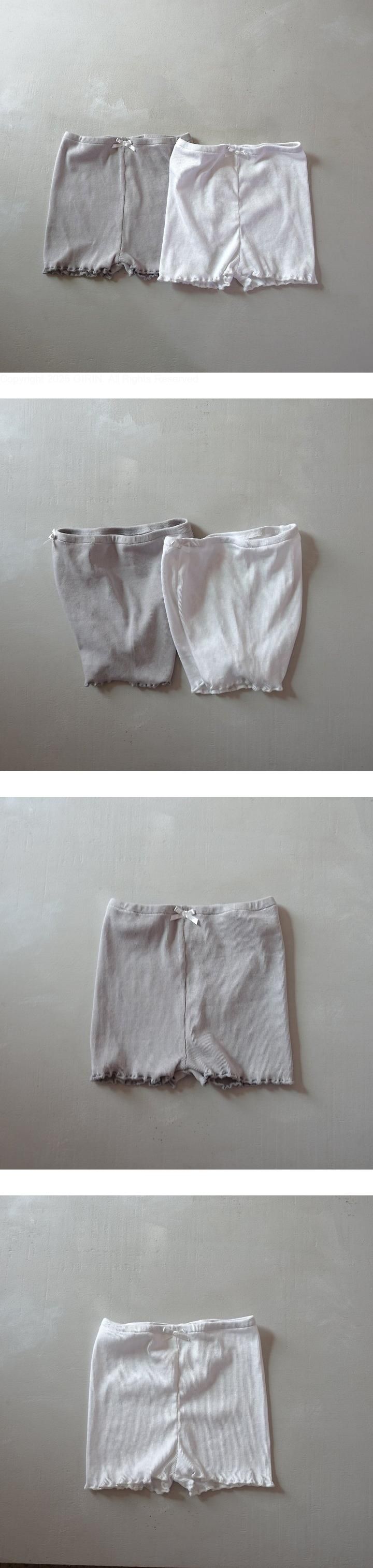 Jm Snail - Korean Children Fashion - #childrensboutique - Lace Ribbed Shorts