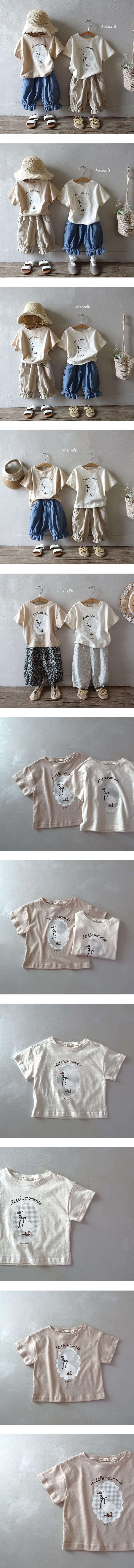 Jm Snail - Korean Children Fashion - #discoveringself - Little Duck Moment Tee