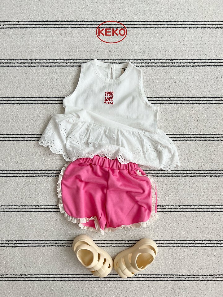 Keko - Korean Baby Fashion - #babyboutique - K Pinky Pants - 9