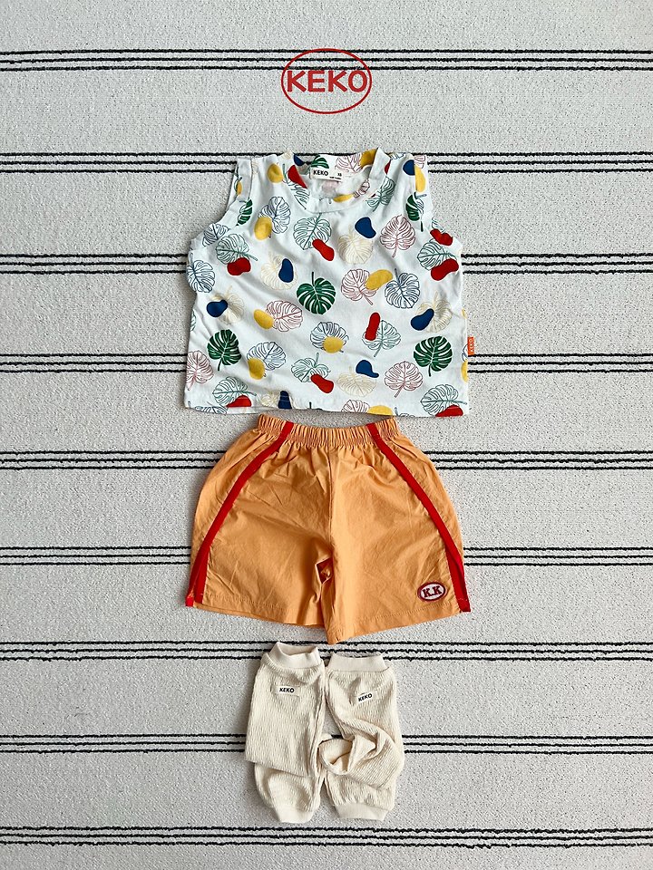 Keko - Korean Baby Fashion - #babyboutiqueclothing - K Tropical Sleeveless - 3