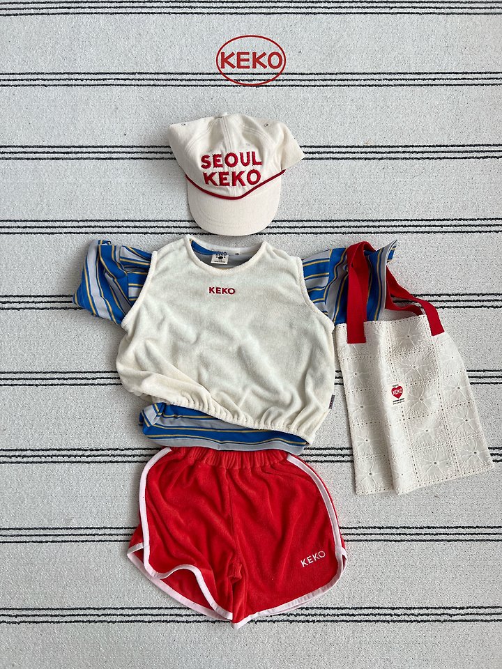 Keko - Korean Baby Fashion - #babyclothing - K City Stripe Tee - 9
