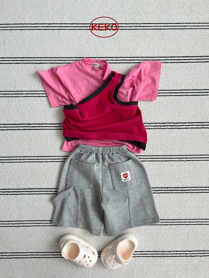 Keko - Korean Baby Fashion - #babyclothing - K Chewy Sleeveless - 3