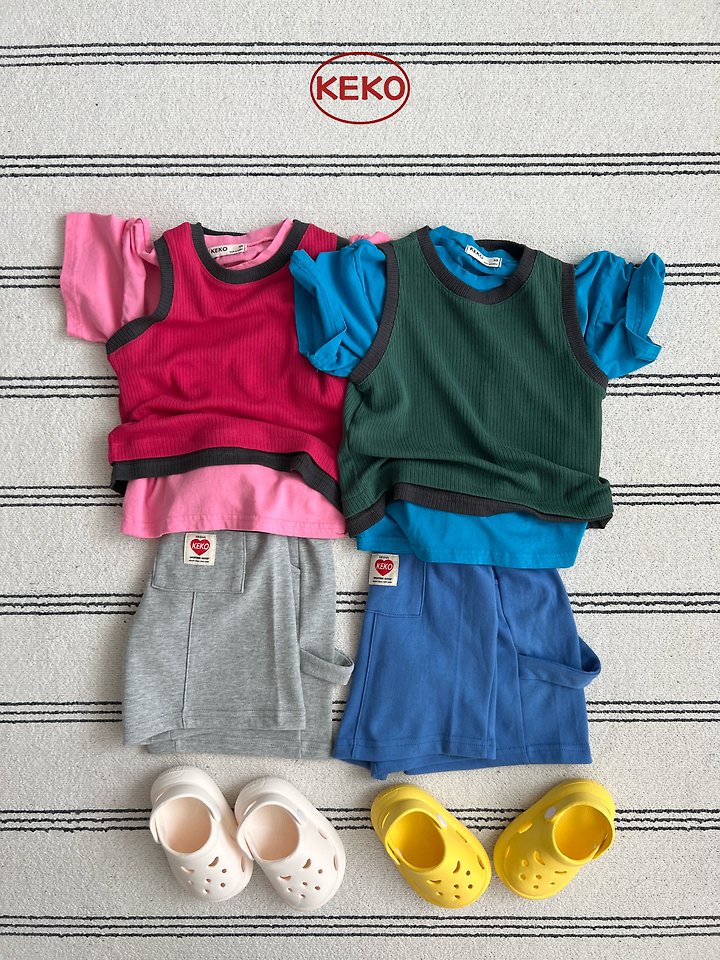 Keko - Korean Baby Fashion - #babyclothing - K Ring Pants - 12