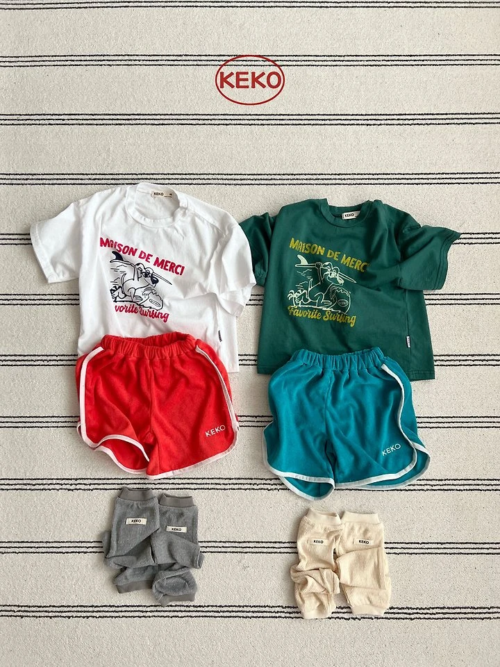 Keko - Korean Baby Fashion - #babyfashion - K Meongdal Tee