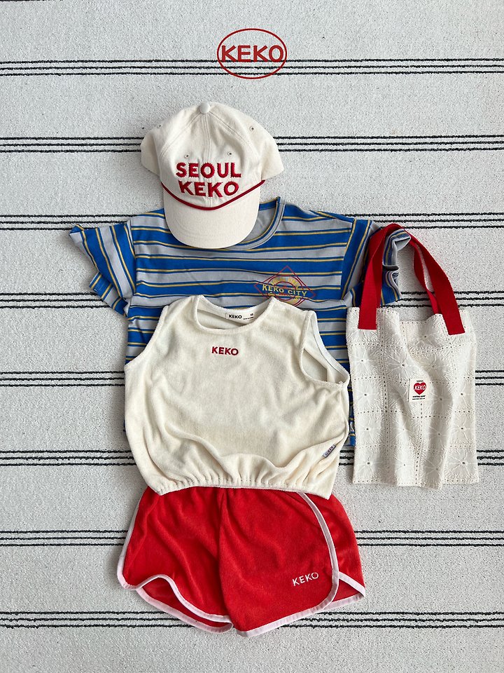 Keko - Korean Baby Fashion - #babyfashion - K City Stripe Tee - 10