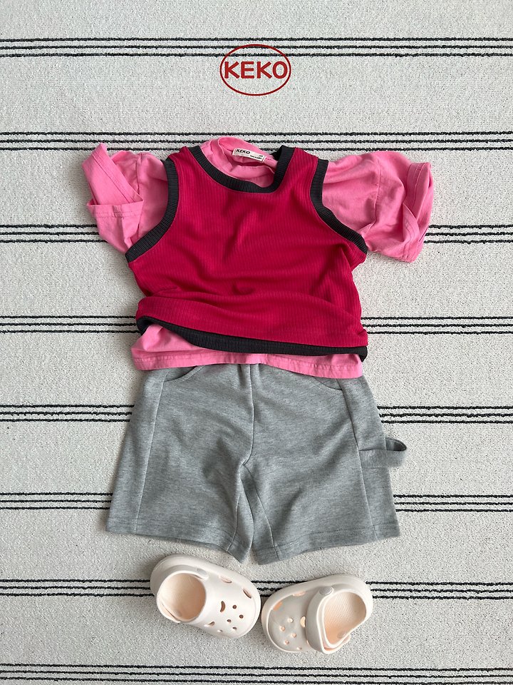 Keko - Korean Baby Fashion - #babyclothing - K Chewy Sleeveless - 4