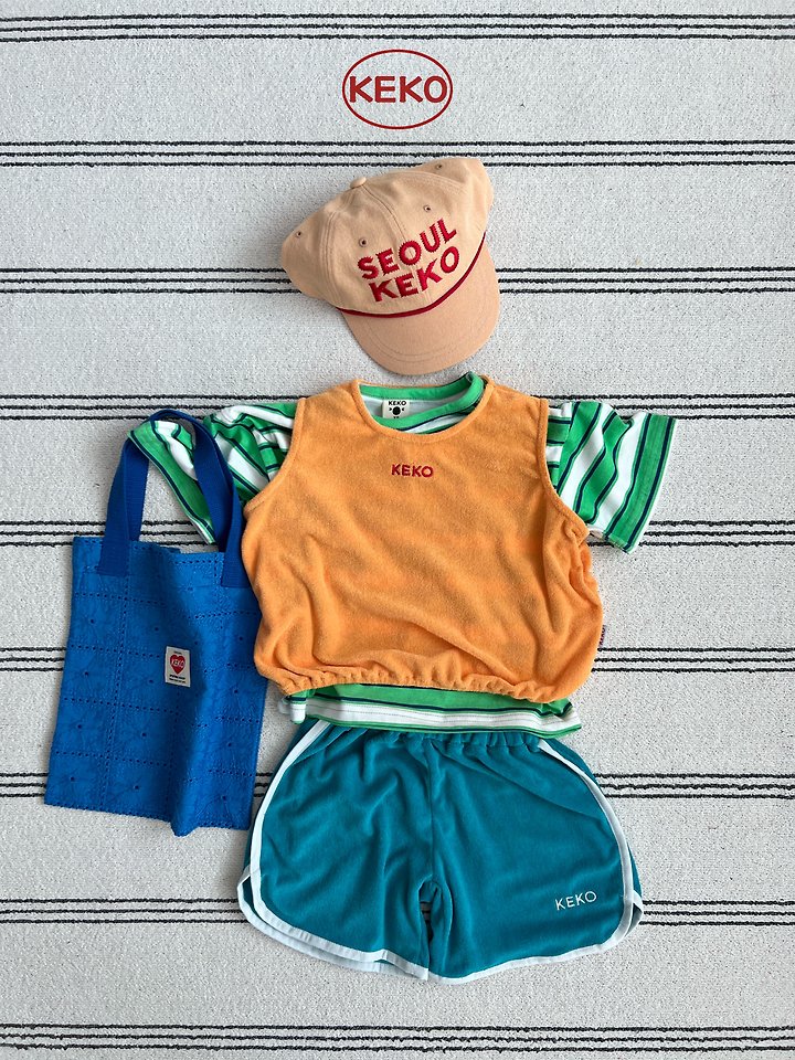 Keko - Korean Baby Fashion - #babyfever - K City Stripe Tee - 11
