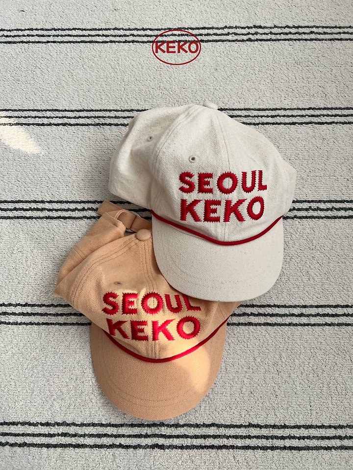 Keko - Korean Baby Fashion - #babyfashion - K Seoul Cap - 4