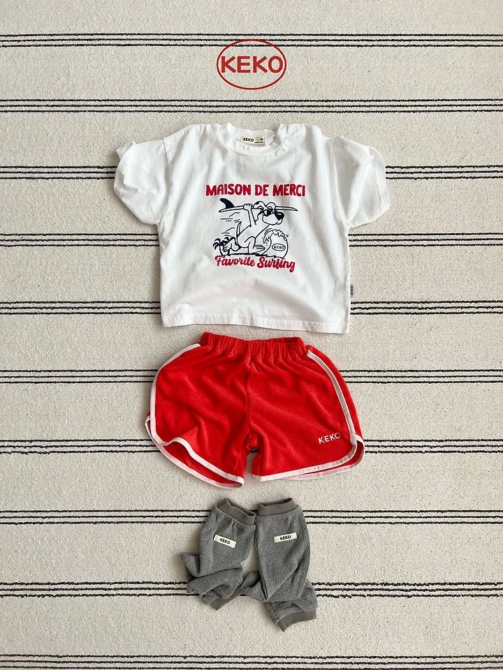Keko - Korean Baby Fashion - #babygirlfashion - K Meongdal Tee - 3