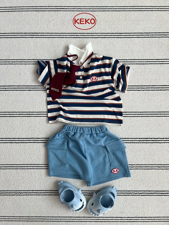 Keko - Korean Baby Fashion - #babygirlfashion - K Pongpong Collar Tee - 9