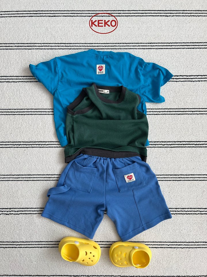 Keko - Korean Baby Fashion - #babygirlfashion - K Chewy Sleeveless - 6