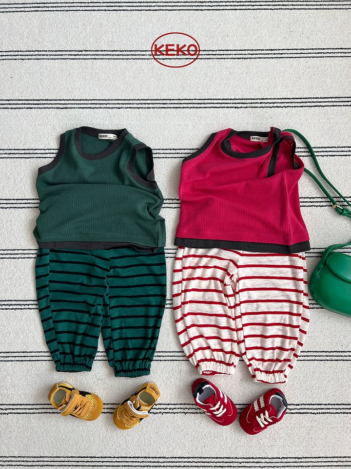 Keko - Korean Baby Fashion - #babylifestyle - K Chewy Sleeveless - 7
