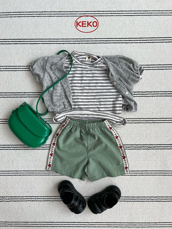 Keko - Korean Baby Fashion - #babyoninstagram - K Fine Stripe Tee - 3