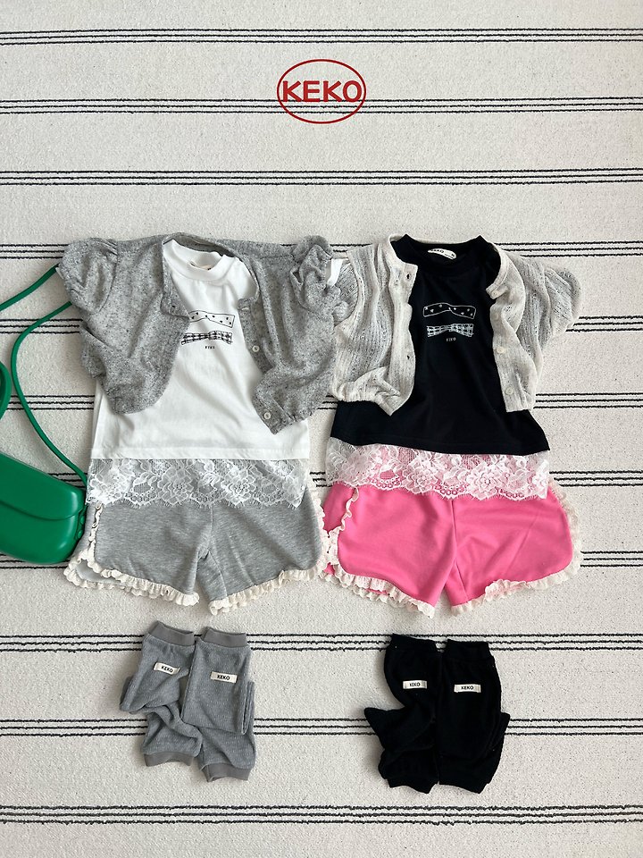 Keko - Korean Baby Fashion - #babyoninstagram - K Double Ribbon Tee - 7
