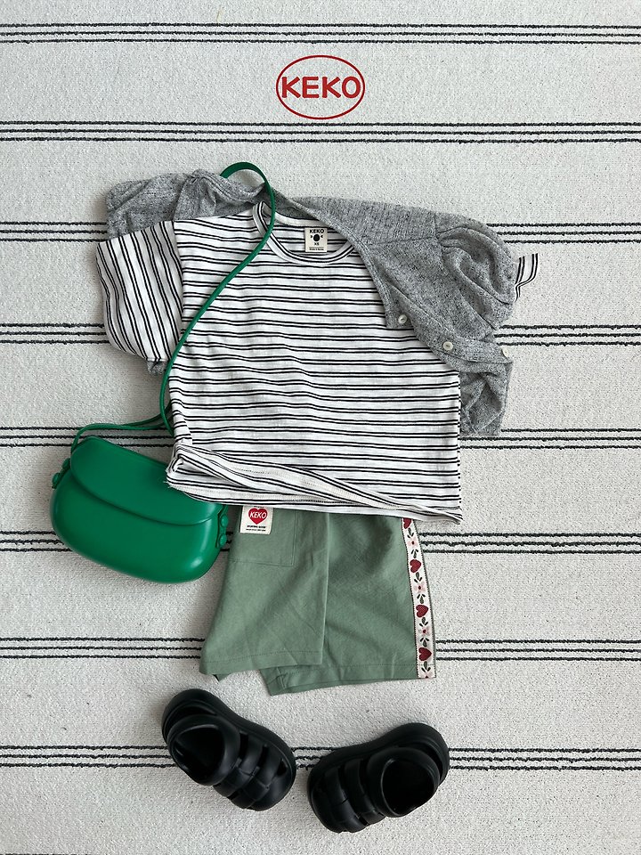 Keko - Korean Baby Fashion - #babyoninstagram - K Fine Stripe Tee - 4