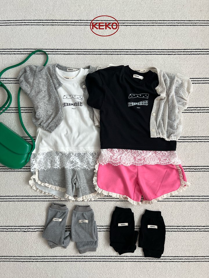 Keko - Korean Baby Fashion - #babyootd - K Double Ribbon Tee - 8