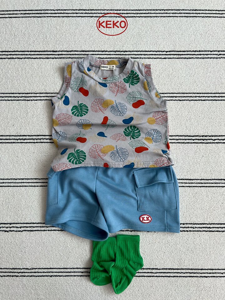 Keko - Korean Baby Fashion - #babyoutfit - K Tropical Sleeveless - 12