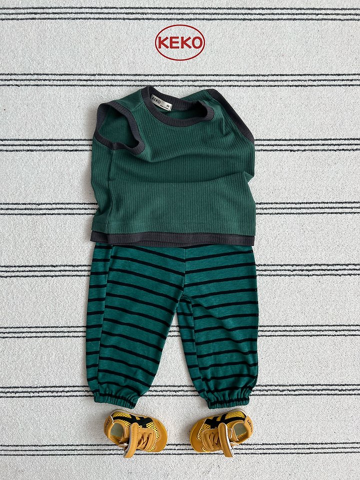 Keko - Korean Baby Fashion - #babyoutfit - K Chewy Sleeveless - 10