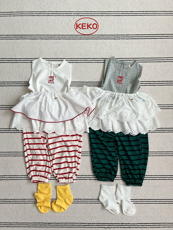 Keko - Korean Baby Fashion - #babyoutfit - K Layered Skirt - 9