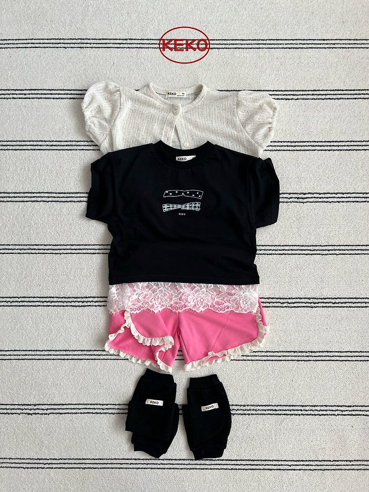 Keko - Korean Baby Fashion - #babywear - K Double Ribbon Tee - 11