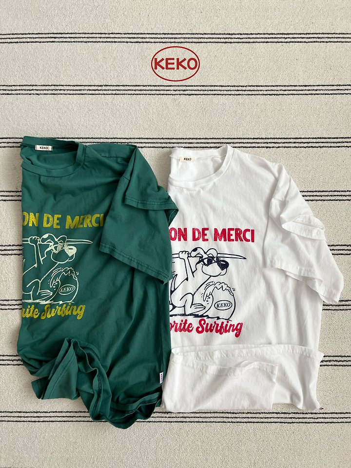 Keko - Korean Women Fashion - #momslook - K Meongdal Tee (MOM) - 11