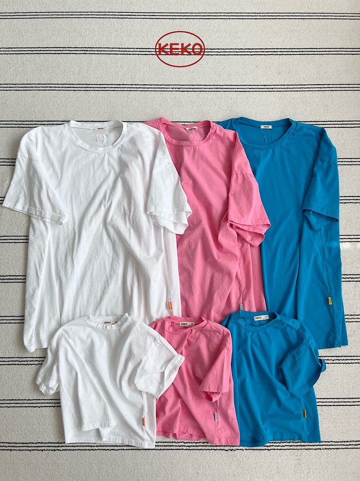 Keko - Korean Women Fashion - #momslook - K Confetti Tee (MOM) - 3
