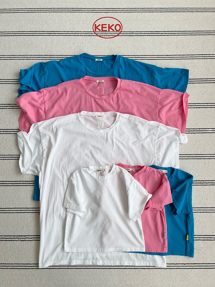 Keko - Korean Women Fashion - #momslook - K Confetti Tee (MOM) - 5