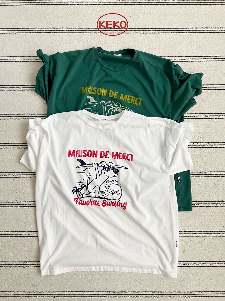 Keko - Korean Women Fashion - #womensfashion - K Meongdal Tee (MOM) - 8